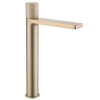 Смеситель ABBER Rund AF8711G для накладной раковины, золото матовое