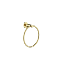 Полотенцедержатель SANCOS Base, кольцо, брашированное золото, PVD покрытие, арт. SC9029BG