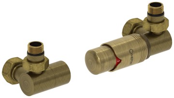 Автоматический терморегулятор 3D правый (G 1/2" НР х G 3/4" НГ)