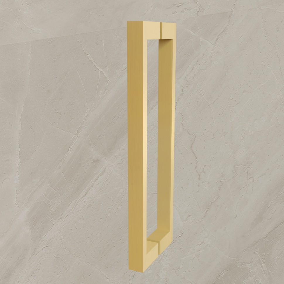 Душевой уголок Экстенза (Extenza) VSR-4EX101110CLG, 1000/1100*1000, брашированное золото, стекло прозрачное