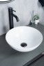 Раковина Gid 9081W 51243 накладная белая 36x36x14