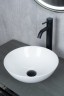 Раковина Gid 9081W 51243 накладная белая 36x36x14