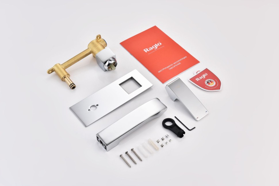 Смеситель Raglo встраиваемый для умывальника хром