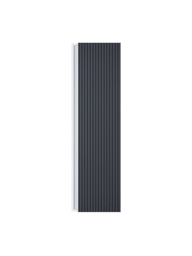Шкаф-пенал для ванной Uperwood Next Premium, 35*28*120 см, подвесной, белый/графит