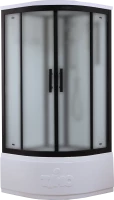 Timo Standart T-6690 Black Fabric душевая кабина (90*90*220), шт
