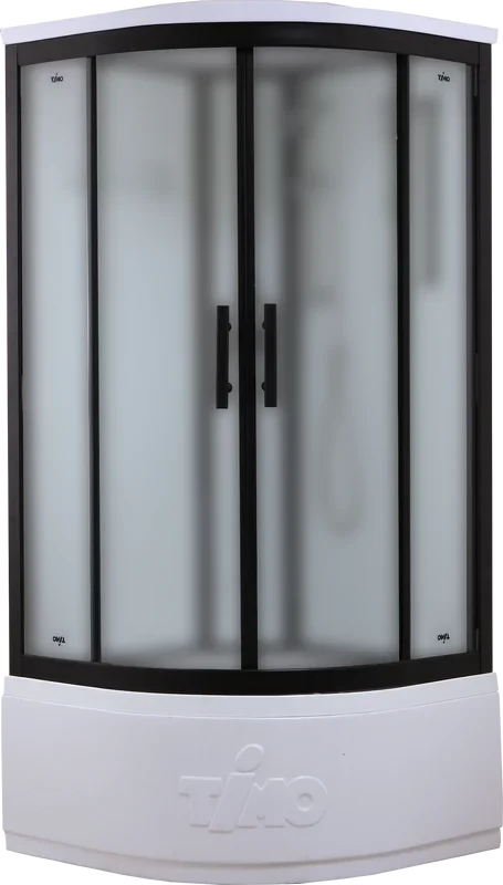 Timo Standart T-6690 Black Fabric душевая кабина (90*90*220), шт