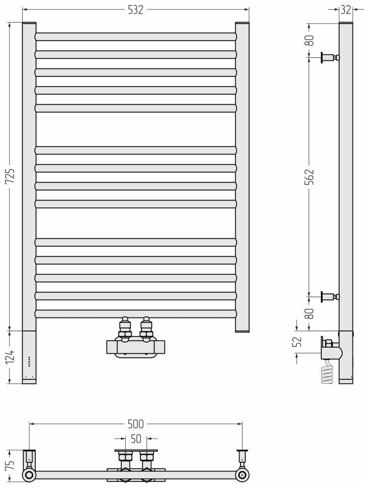 Богема EU50+ 3.0 прямая 800х500