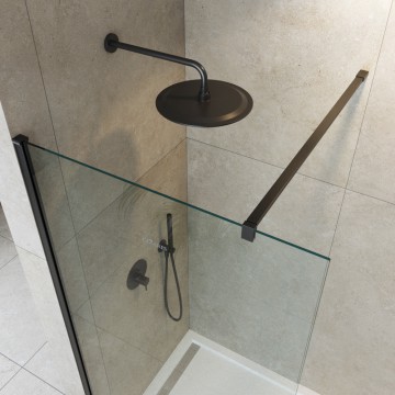 Душевая перегородка CEZARES LIBERTA-L-2-105-120-C-NERO