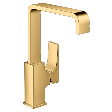 Смеситель для раковины Hansgrohe Metropol 32511990, золото