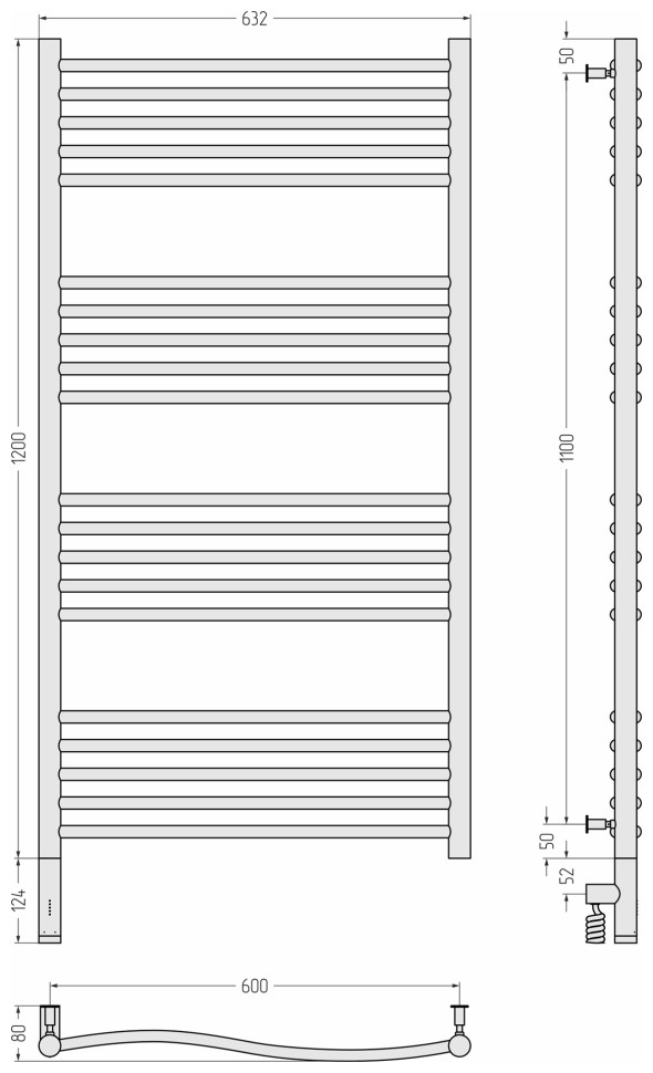 Флюид 3.0 1200х600 МЭМ левый