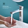 Смеситель Splenka высокий для умывальника S01.15 Хром