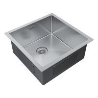 Мойка нерж. сталь GERBERG 44 UNI, PM254444-BS, брашированная нерж.сталь, 440х440мм, Paulmark