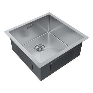 Мойка нерж. сталь GERBERG 44 UNI, PM254444-BS, брашированная нерж.сталь, 440х440мм, Paulmark