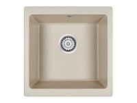 Мойка GERA 50, IT-GRANIT, PM104546-BE, бежевый, 445х460, подст. мон. Paulmark