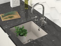 Мойка GERA 50, IT-GRANIT, PM104546-BE, бежевый, 445х460, подст. мон. Paulmark