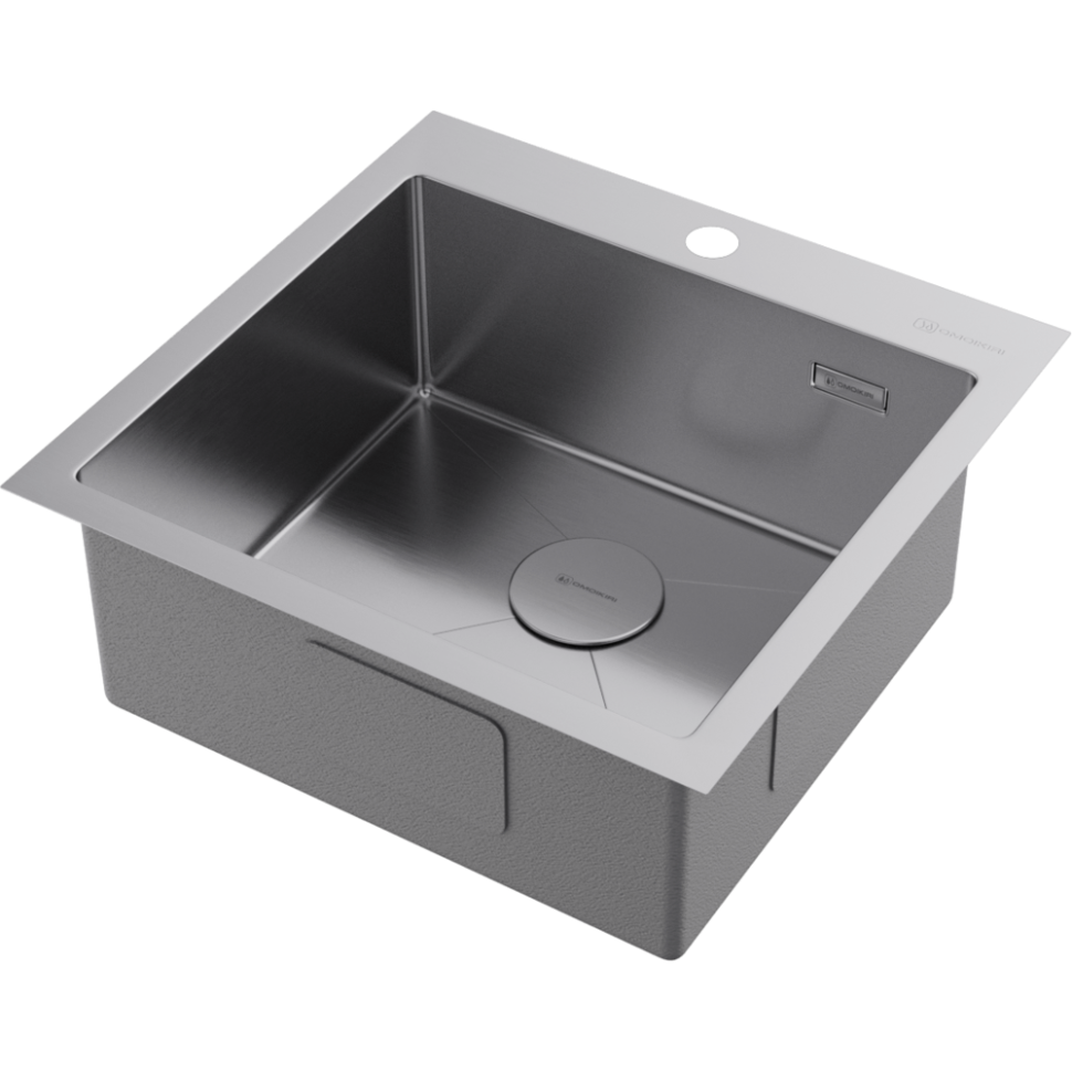 Кухонная мойка Omoikiri Akisame 51-IN нерж. сталь/нержавеющая сталь