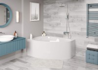 Акриловая ванна VAGNERPLAST FLORA 150x100 left