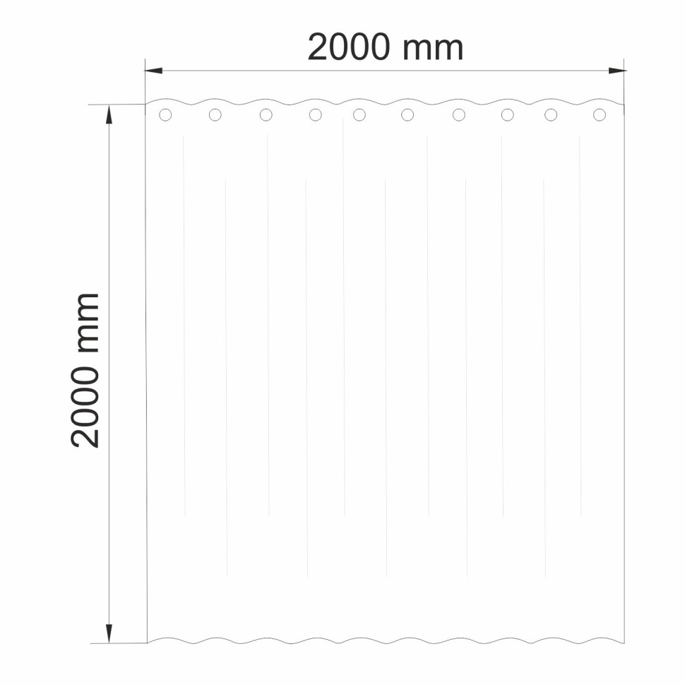 Изен (Isen) SC-40102 Шторка для ванной
