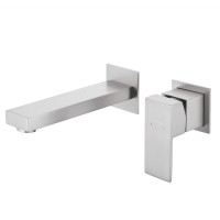 Смеситель ABBER Daheim AF8212SP для раковины скрытого монтажа, сатин