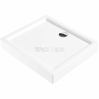 Акриловый душевой поддон, прямоугольный, 80x90 см