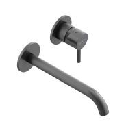 Смеситель для раковины SANCOS Etna с внутренней частью, вороненая сталь, арт. SC9004GG