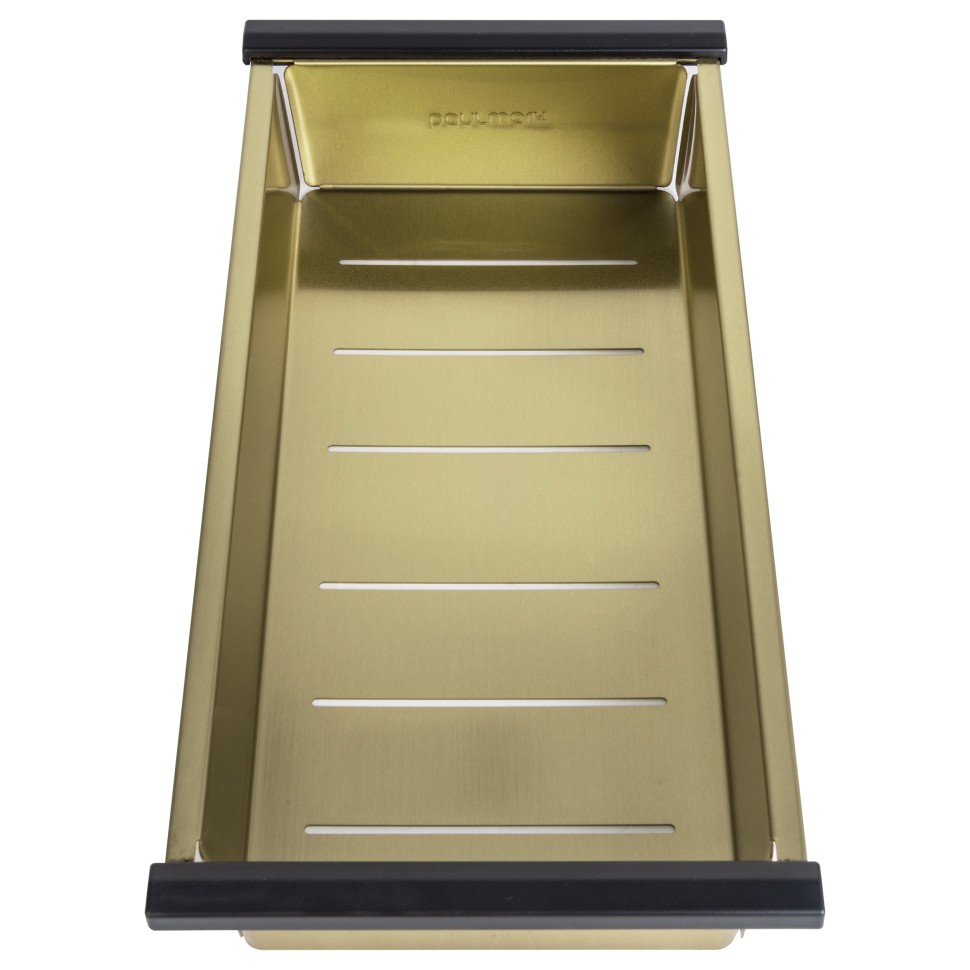 Мойка нерж. сталь NEXT-MULTI SINK 58 UNI, PM785845-BG, брашированное золото, 580х450мм, Paulmark