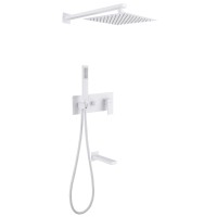 ΠΡΡΠ΅Π²Π°Ρ ΡΠΈΡΡΠ΅ΠΌΠ° ABBER Daheim AF8217W ΡΠΊΡΡΡΠΎΠ³ΠΎ ΠΌΠΎΠ½ΡΠ°ΠΆΠ° Ρ ΠΈΠ·Π»ΠΈΠ²ΠΎΠΌ, Π±Π΅Π»Π°Ρ ΠΌΠ°ΡΠΎΠ²Π°Ρ