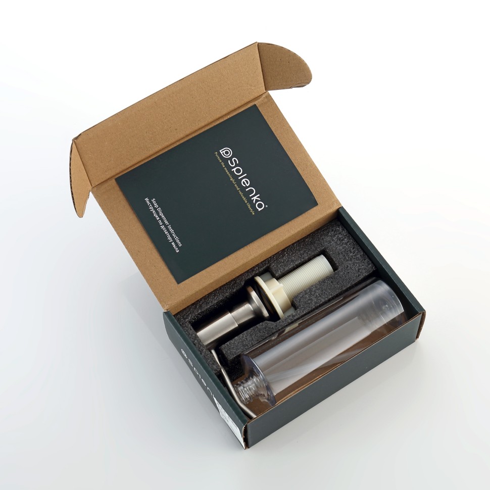 Кухонный диспенсер для моющего средства Splenka S710 сатин