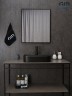 Раковина Gid Bm9550 53364 накладная черная матовая 50x40x11