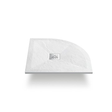 Поддон для душа из искусственного камня VST-4SQ9012W-R, 1200*900*25, белый матовый, правый