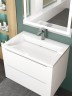 Раковина для ванной 60 см, Uperwood Infinity, белая глянцевая