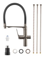 Смеситель для кухни c переключателем на питьевую воду с выделенным каналом OSGARD NORA 79293