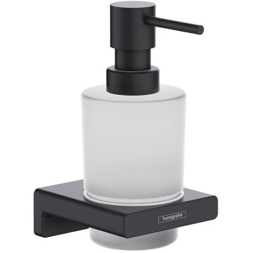 Диспенсер для жидкого мыла Hansgrohe AddStoris, черный матовый, 41745670