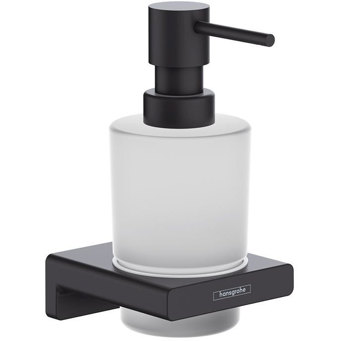 Диспенсер для жидкого мыла Hansgrohe AddStoris, черный матовый, 41745670