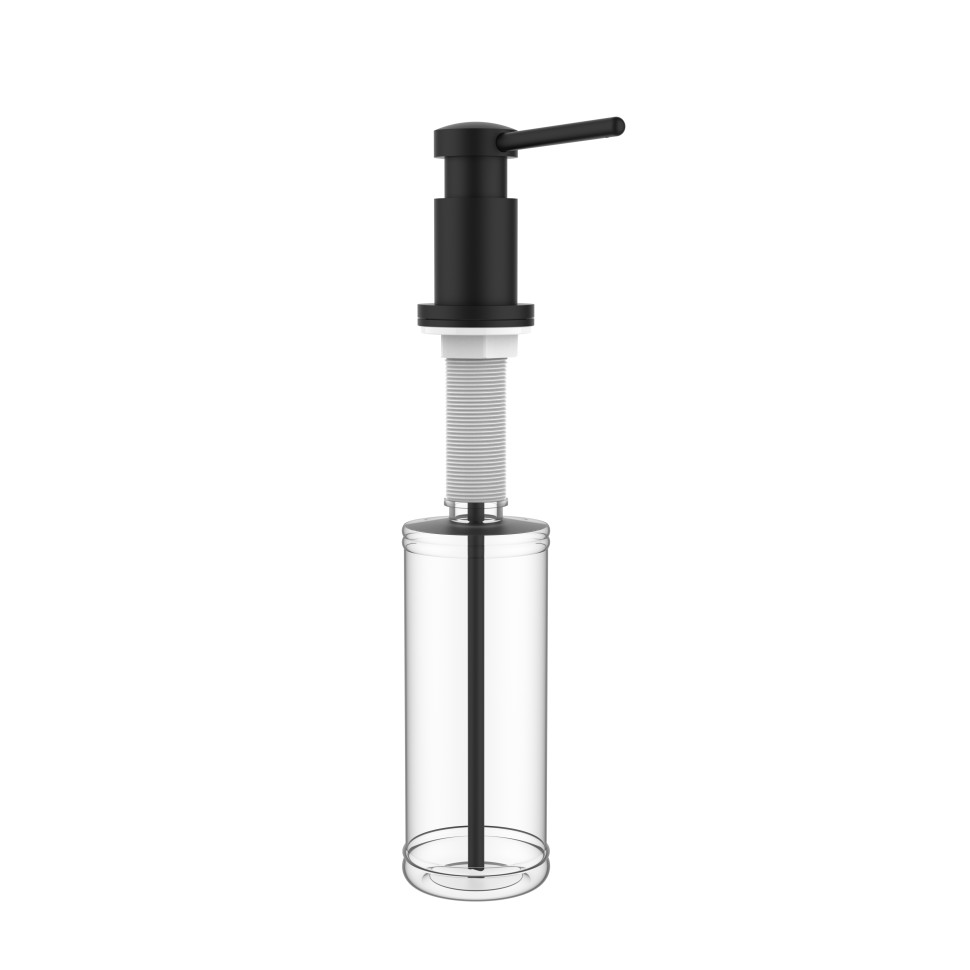 AQM9992MB Cucina Дозатор для жидкого мыла, встроенный (латунь), черный матовый