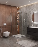 Душевой уголок CEZARES MOLVENO-A-2-80-C-Cr-IV