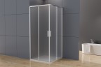 Душевой уголок Rapid-N VSS-3RN8080E10MT, (700-800)x(700-800), хром, стекло текстурное