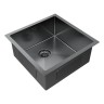 Мойка нерж. сталь GERBERG 44 UNI, PM254444-GM, вороненая сталь, 440х440мм, Paulmark