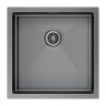 Мойка нерж. сталь GERBERG 44 UNI, PM254444-GM, вороненая сталь, 440х440мм, Paulmark