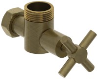 Вентиль угловой крест (G 1" НР х G 3/4" НГ)