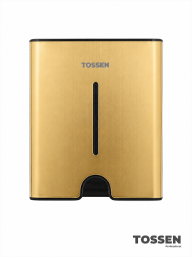 TOSSEN Z-500 MS - диспенсер бумажных полотенец (коллекция «Золотая сталь»)