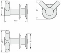 Вешалка Виктория