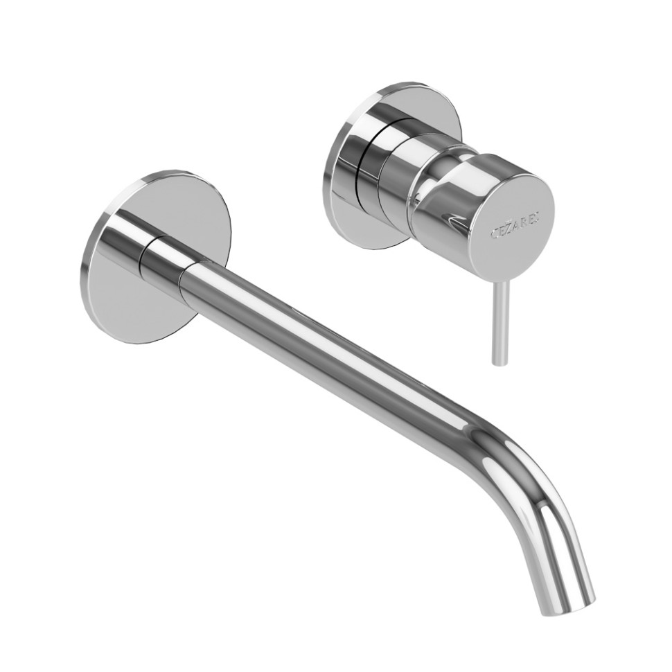 Смеситель для раковины встраиваемый CEZARES LEAF-BLI2-20-L-01-W0