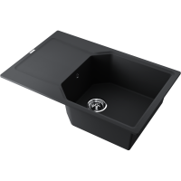 Кухонная мойка Omoikiri Yonaka 78-LB-BL Artgranit/черный