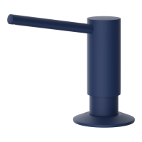 Дозатор Omoikiri OM-02-IB латунь/indigo blue