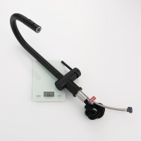 Смеситель Splenka для кухни с выдвижным изливом S204.49.06 Черный
