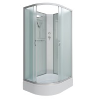 Душевая кабина Niagara Classic NG-33084-14RBK (100х80х200) средний поддон(26см),стекло матовое,4 места