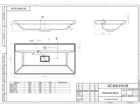 Раковина для тумбы OTTIMO BA600