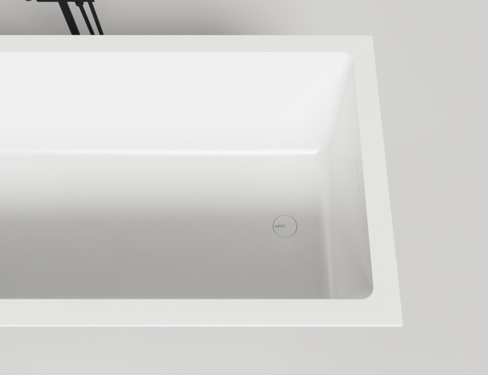 Ванна встраиваемая CASCATA KIT 180x80 S-Sense Матовое