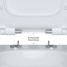 Унитаз BERGES подвесной EGO Rimless 49см, сиденье дюропласт Toma Slim SO, микролифт, быстросъем
